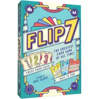 USAopoly Flip 7 Jeu de cartes - Jeu familial de 94 cartes à partir de 8 ans - anglais