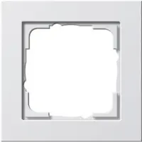 Gira Cadre , simple, E2, blanc pur mat, 1 pièce.