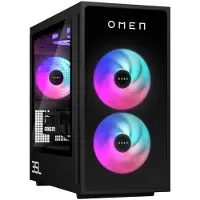 HP OMEN 35L PC de Bureau Gaming - GT16-1000nb - Black Glass Bezel - RX 9070 XT - Ryzen 7 avec refroidisseur liquide RGB 240 mm