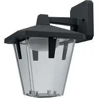 Osram ENDURA STYLE Lanterne Classic Down 10 W, noir, transparent, métal, plastique, LED, 10 W, AC, 180 mm