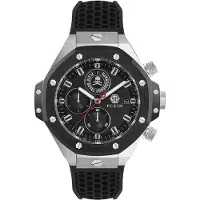 Philipp Plein Watches Montre à affichage analogique noir / argent