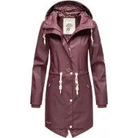NAVAHOO Veste fonctionnelle 'Tropical Storm' crème / bordeaux