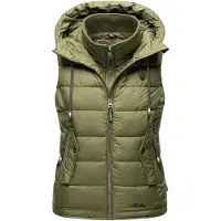 MARIKOO Gilet 'Taisaa' kaki