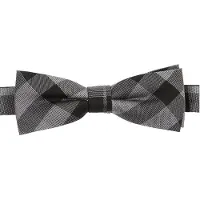 Venti Noeud papillon anthracite, A carreaux