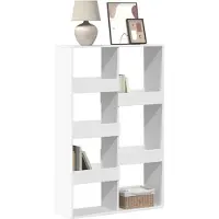 vidaXL Bibliothèque blanc 100x33x155,5 cm bois d'ingénierie