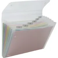 Rexel ice expander 6 pocket clear (2102033)