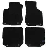 J&J AUTOMOTIVE Tapis De Sol Noir Velours - - Audi A3 1996-2003 - Sur Mesure - Antidérapant - Imperméable