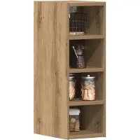 vidaXL Armoire suspendue Riga Chêne Artisan 20x29,5x60 cm Bois composite