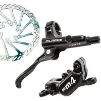 Clarks M4 Brake Kit Noir,Argenté 160 mm