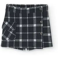 Boboli Knit Check Skirt Multicolore 5 Years Fille