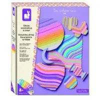 Janod Set créatif - Décorations Scoubidou pour enfants