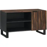 vidaXL Élément TV Noyer 80 x 33 x 46 cm Bois composite