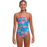 Funkita Strapped In Swimsuit Multicolore 14 Years Fille