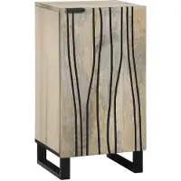 vidaXL Buffet blanc 40 x 33 x 75 cm bois de manguier massif