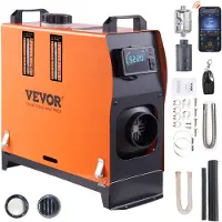 Vevor Chauffage Diesel - - 12v 8kw 0,16-0,62l-H Réchauffeur D'air Tout-En-Un Bluetooth App Lcd Auto