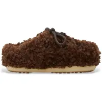 Moon Boot pour femme. 80D1470080 Sabots Evx Curly marron (37/38), Plat, Aucun, Casuel