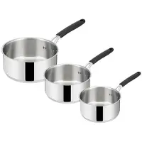 Lagostina Série de 3 casseroles inox 16/18/20cm - - 12896600003 - tempra inox