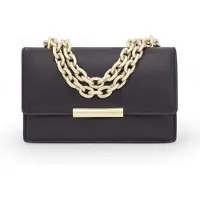 Tous pour femme. 2002203051 Petit sac à bandoulière en cuir Audree noir (OSFA), Casuel