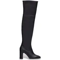 Wonders pour femme. M-5146_5098_5792 Bottes En Cuir Isabella Noir (39), 5 à 8 cm, Aucun