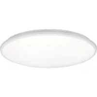 RL Plafonnier LED rond LIMBUS blanc 34 W, blanc neutre 4100 lm, plastique, dimensions : 7,5 x 50 x 50 cm, IP20,