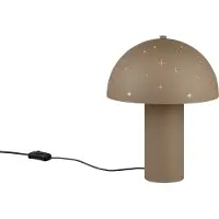 Reality Lampe de table SETA métal taupe