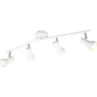 TRIO Plafonnier Cantar Blanc 4 lumières