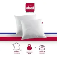 Abeil Ensemble de Coussins Abeil (2 unités) - Confort Ultime pour la Détente