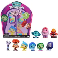 Just Play Inside Out 2, figurines "Doorables", collection de 9 figurines de 4 cm, couleur rose, pour enfants, couleur rose, taille unique