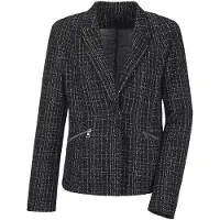 Goldner Blazer noir / blanc