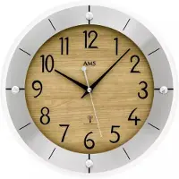 AMS - 5592 - Horloge murale - Quartz Radio - 31cm