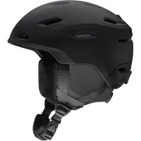 Smith - Casque de ski/snowboard - Descend Matte Black - Taille 51-55 cm - Noir