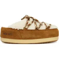 Moon Boot pour femme. 80D1470100 Sabots Evx Shearling marron (37/38), Cuir, Plat, Aucun, Casuel