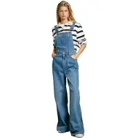 Pepe Jeans Sabrina Sleeveless Overall Bleu M Femme