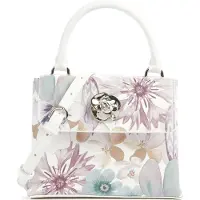 Ted Baker sac à épaule bandoulière Helensi Petal Print Mini Top Handle Bag White multicolore