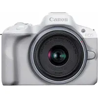 Canon EOS R50 Blanc + RF-S 18-45mm f/4.5-6.3 IS STM