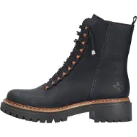 Rieker Bottines à lacets marron / noir