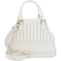 Valentino Élégant sac à main pour femmes, de couleur blanche, avec un design polyvalent et orné du logo