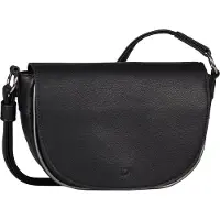 Tom Tailor Denim Sacs à main Alessa, Saddle bag, black, Noir