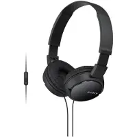 Sony MDR-ZX110AP - Écouteurs avec micro - circum-aural - filaire - jack 3,5mm - noir