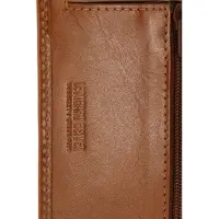 Leonhard heyden Cuir porte-monnaie Cambridge Bilfold Card Case Cognac brun