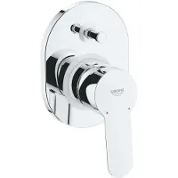 GROHE bauedge - inbouwkraan, voor 2 functies, met inbouwdeel, chroom