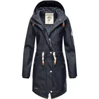 NAVAHOO Veste fonctionnelle 'Tropical Storm' bleu marine