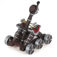 Papo Figurine Catapulte Rouge - Le Monde Médiéval - Pour Enfant à partir de 3 ans
