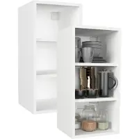 VCM Armoire de cuisine Largeur 30 cm Armoire suspendue Cuisine Meubles de cuisine Étagère murale Esilo