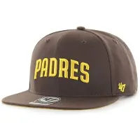 47 Mlb San Diego Padres No Shot Script Under Captain Cap Marron
