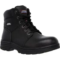 SKECHERS Hommes, Baskets, Workshire-Stiefel, Noir, (41)