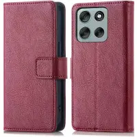 IMoshion Étui de télephone portefeuille de luxe Motorola Moto G86 Power - Marron