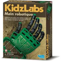 Dam kit de construction d'une main robotique 4M Kidzlabs - Jouets éducatifs STEM 8