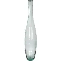Mica Decorations Vase bouteille en verre recyclé H100