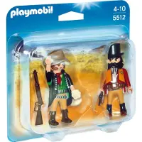 Playmobil Western 5512 - Duo Shérif et bandit